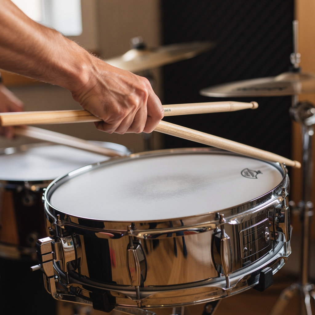 Steve Stockmal Music drum lesson and rehearsal studio in Santa Barbara, featuring professional equipment for musicians
